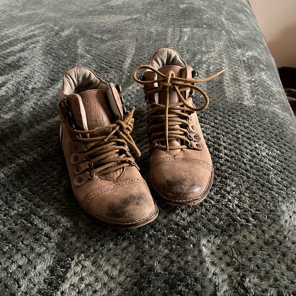 Free People Ventura Leather Hiking Boot